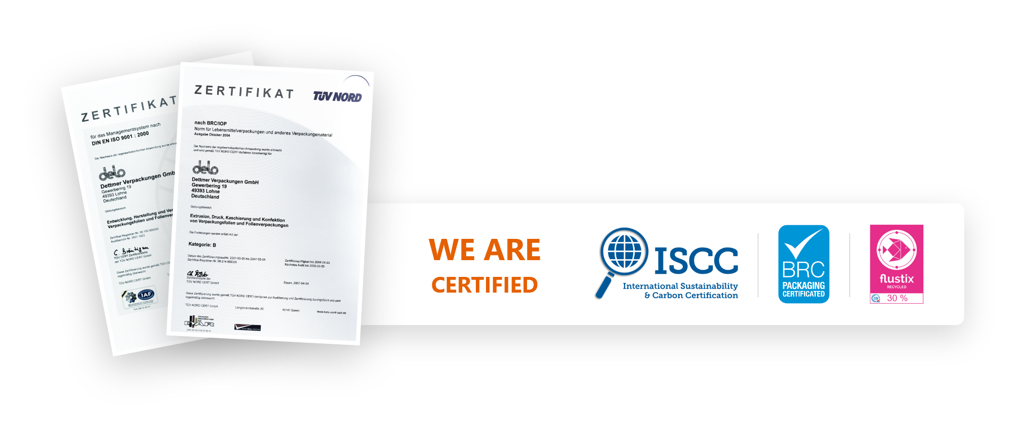Certificates